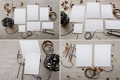 Rustic Wedding Invitation Mockup Product Image 4