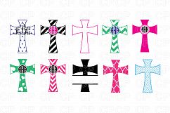 Cross Bundle SVG Cut Files, Cross Clipart Product Image 1