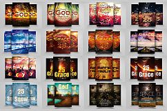 60 Glorious God Church Flyer Bundle Product Image 4