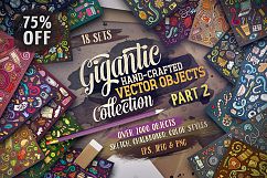 -75 SALE/ Cartoon Objects Gigantic Bundle/ Part2 Product Image 1