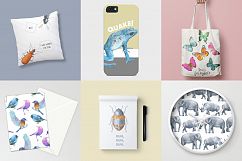 Safari Watercolor Collection Product Image 6