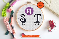 Shit Cross Stitch pattern PDF Embroidery pattern Xstitch Product Image 1
