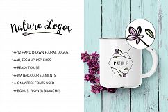 Nature &amp; floral logos + BONUS Product Image 2