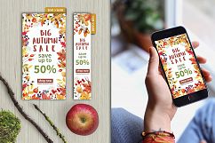 Autumn Sale Web Banners Set Product Image 3