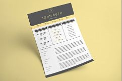 Clean Elegant MS Word Resume Product Image 4