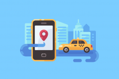 Taxi service illustration set Product Image 4