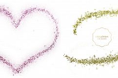 Colorful Glitter Overlay Clipart Product Image 5