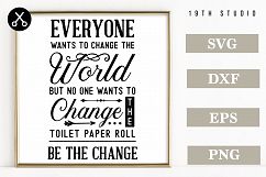 Funny Bathroom sign SVG Bundle - MB32 Product Image 3