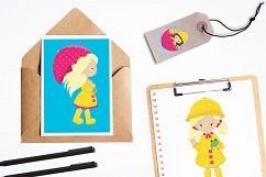 Rainy Day Fun graphics and illustrations Product Image 4
