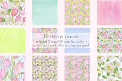 Floral Design Pack (watercolor &amp; pastel) Product Image 3