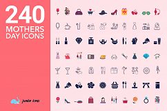 Mother&#039;s Day Vector Icons [Mothers day] Product Image 4