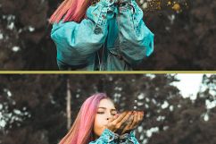 20 Blowing glitter Photoshop Overlays, PNG with transparent background, easy to use, drag and drop, photoshop overlay, glitter, gold glitter Product Image 3