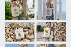 Canvas Tote Bag Mockups Pack Vol.3 Product Image 2