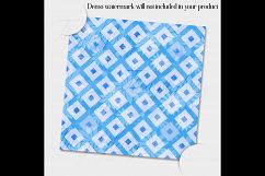 12 Daisy Flower Digital Paper in Powder Blue Theme Product Image 4