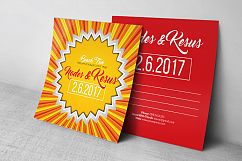 Wedding Invitation Postcard Product Image 3