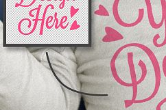 Mockup baby onesie Product Image 3