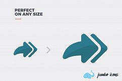 Flat Icons Arrows Set Product Image 5