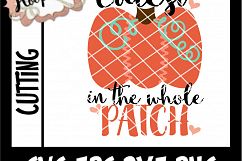 Cutest Pumpkin In The Whole Patch - Thanksgiving SVG Cu Product Image 2