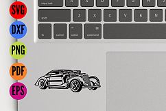  HotRod Classic Car  SVG Cutting File  Product Image 3