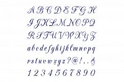 Cross Stitch Alphabet Pattern (Alph5) Product Image 2