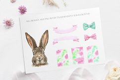 Watercolor Easter Bunny Collection Product Image 6