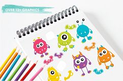 Monster Fun graphics and illustrations Product Image 3