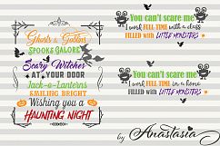SVG Halloween Bundle -16 Cutting files and 15 Bonus Halloween Elements - Cut Ready SVG for Halloween Product Image 4