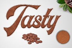 Cocoa Text Effect Photoshop Action Product Image 3