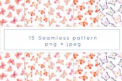 Butterfly Watercolor Clipart Collection Product Image 5