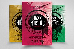 Jazz Music Party Flyer Product Image 1