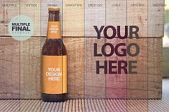 Formentera Beer &amp; Logo Mockup Product Image 3