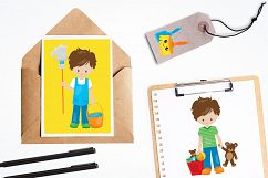 House Chores graphics and illustrations Product Image 4