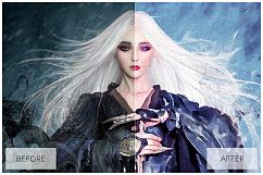 Lovely Watercolor Effect | Photoshop Actions Product Image 17