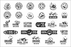Cotton icons illustration set. Product Image 2