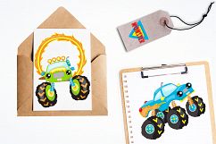 Monster truck graphics and illustrations Product Image 4
