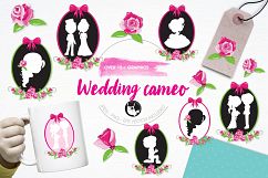 Wedding Cameo graphics and illustrations Product Image 1