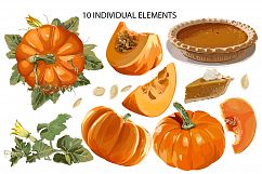 Pumpkin Pie Design Set Product Image 2