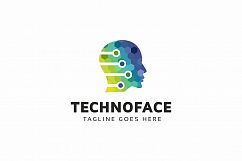 Tecnology face logo Product Image 1