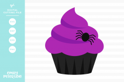 Halloween Cupcake SVG DXF EPS PNG Product Image 1