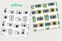 Set of cameras with letterings. Product Image 3