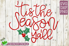 Tis the Season Ya&#039;ll Christmas SVG Product Image 2