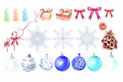 Watercolor Christmas BUNDLE 2 Product Image 8