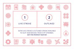 Line Icons – Floral Product Image 2
