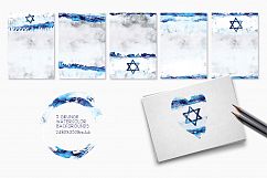 Old Israel. Watercolor Flag. Product Image 5