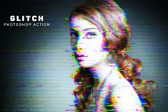 Glitch Photoshop Action Product Image 8