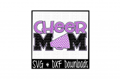 Cheer Mom SVG Cut File Product Image 1