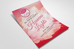 Heaven Lights Church Flyer Template Product Image 2