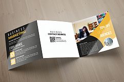 Business Dealing Square Trifold Brochure Product Image 4
