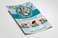 Beauty Spa &amp; Massage Flyer Template Product Image 3