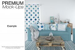Sofa &amp; Pillows - Coastal Style Mockup Product Image 18
